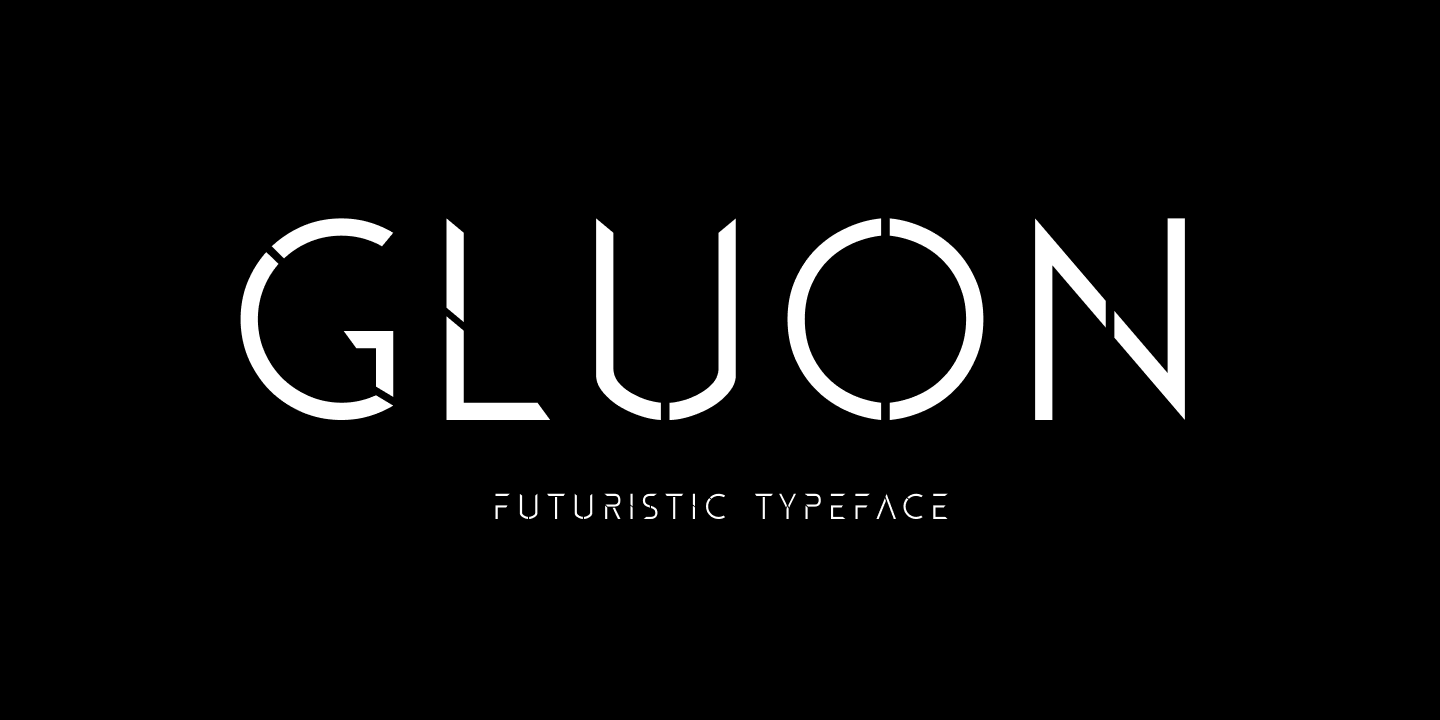 Example font Gluon #1
